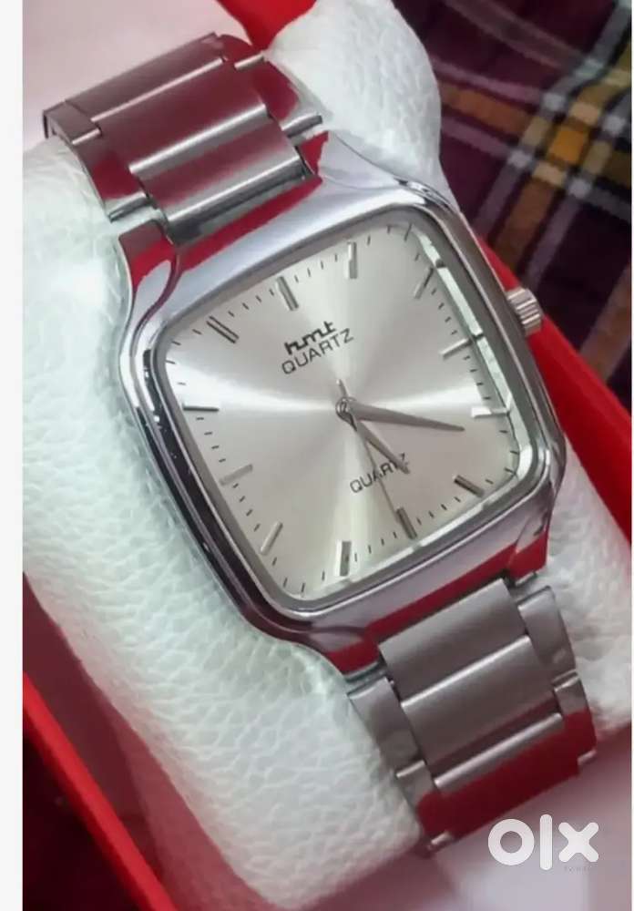 hmt QUARTZ

Analog Watch - For Men Watch for men silver square watches