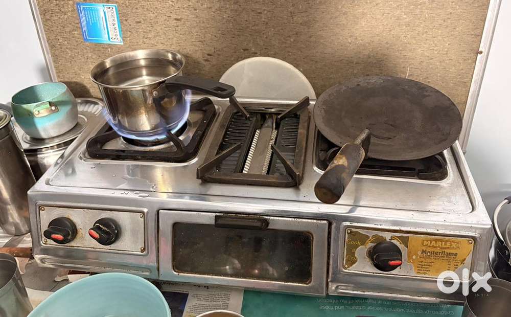 Stainless steel 3 burner gas stove