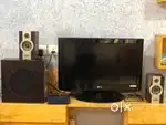 TV 60 cm in size with two speakers