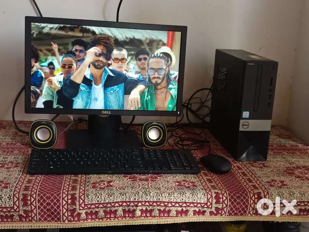 Dell Branded full Computer set intel core i5 6th/256gb ssd /8gb ram