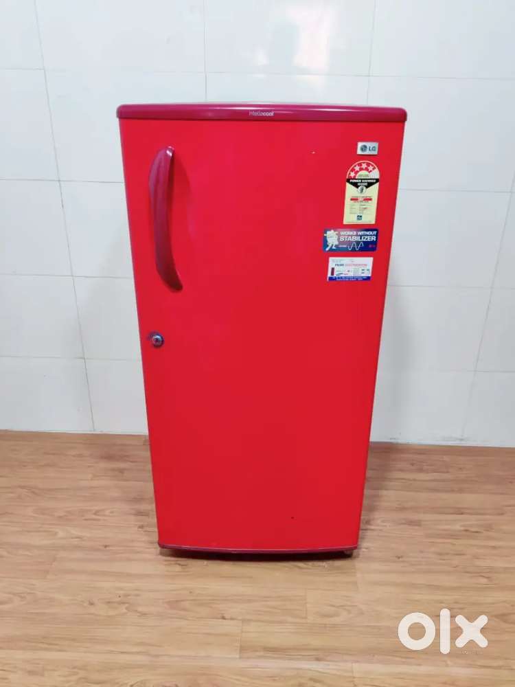 ;- LG plane red fridge in best offer free home delivery buy today --