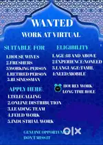 PARTIME JOB OPPERTUNITY
