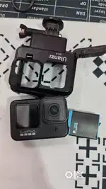Go pro 9 Black In Genuine condition with Ulanzi Case