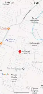 212 sq yard plot for Sale 37 * 52  2 side open plot