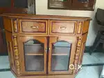 T. V Trolley Wooden
