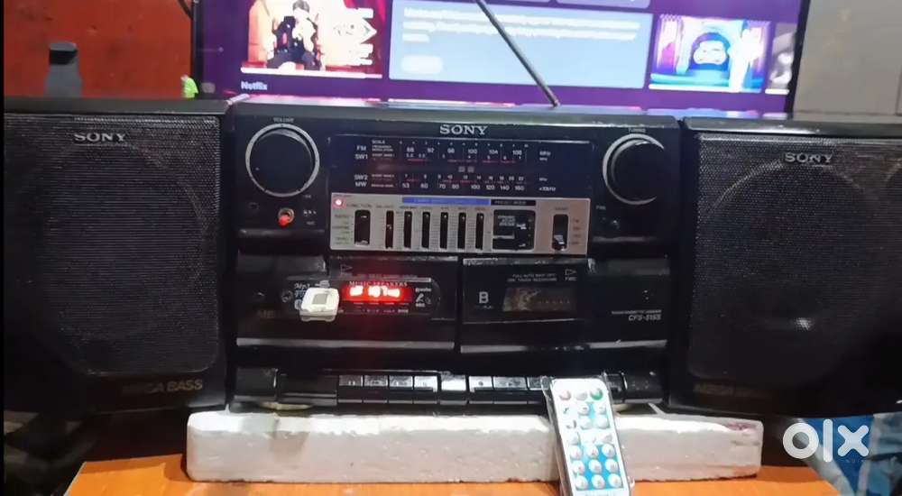 Panasonic Boom Box and sony Boom Box bluetooth USB FM AUX support sale