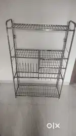 Utensils rack in good condition selling due to less space. Negotiable