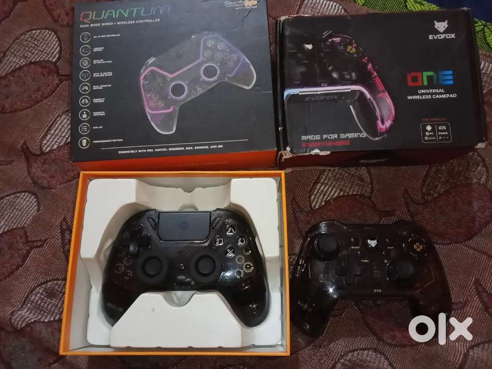 Cosmic byte quantum + evofox one universal 2 controller in one price