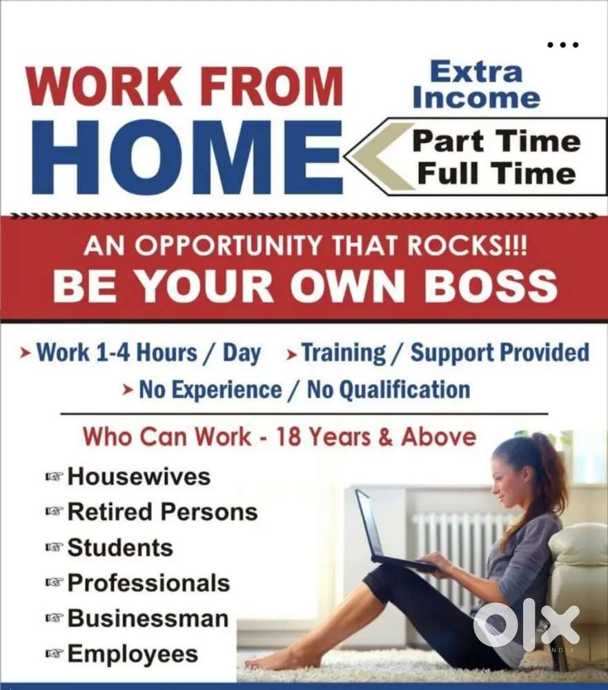 Work from home (  only for girls  and  house wife)