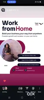 Work from home opportunities
