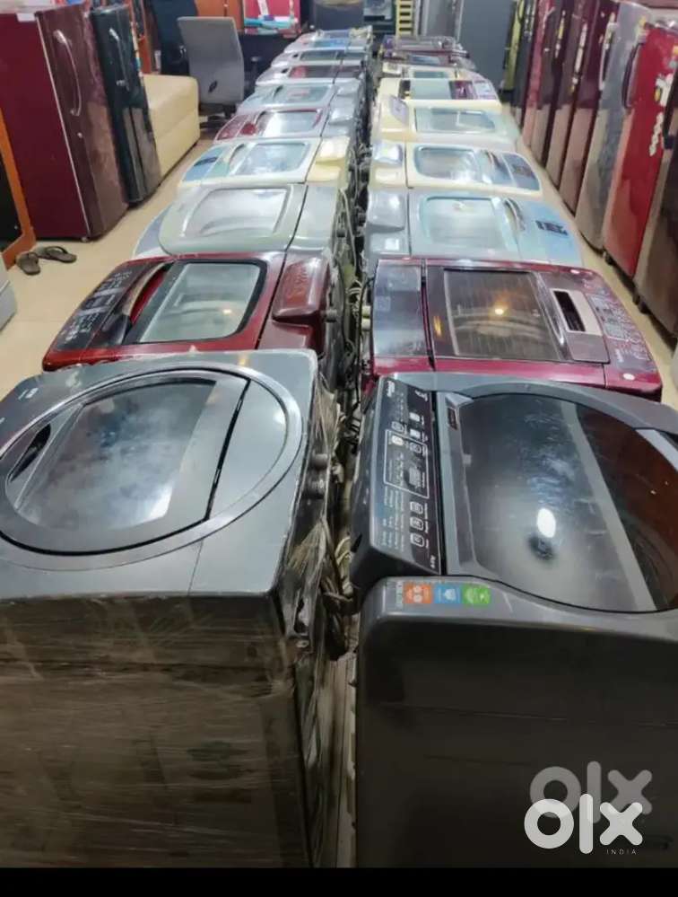 Low budget lite used washing machine & fridges shop