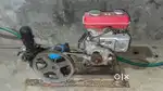 Car washing machine with generator