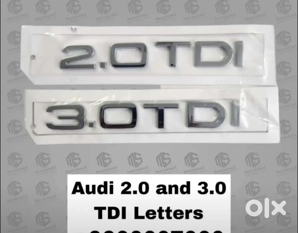 Audi 2.0 and 3.0 TDI Letters