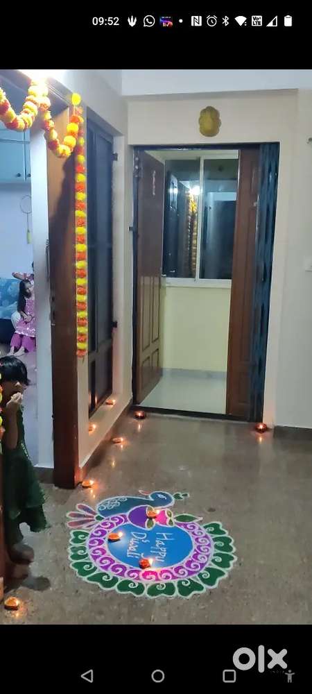 3 bed aprtment with 2 bath roomand 2 balconies