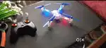 Revolt Radio Control Night Hawk Stunt Drone 16 stunts night Flight
