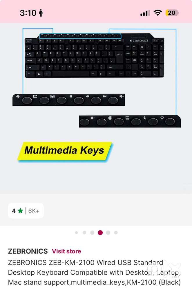 D link and zebronic key board are sale