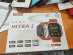 Ultra 2 7 in 1 smart watch super amoled screen with 7 straps
