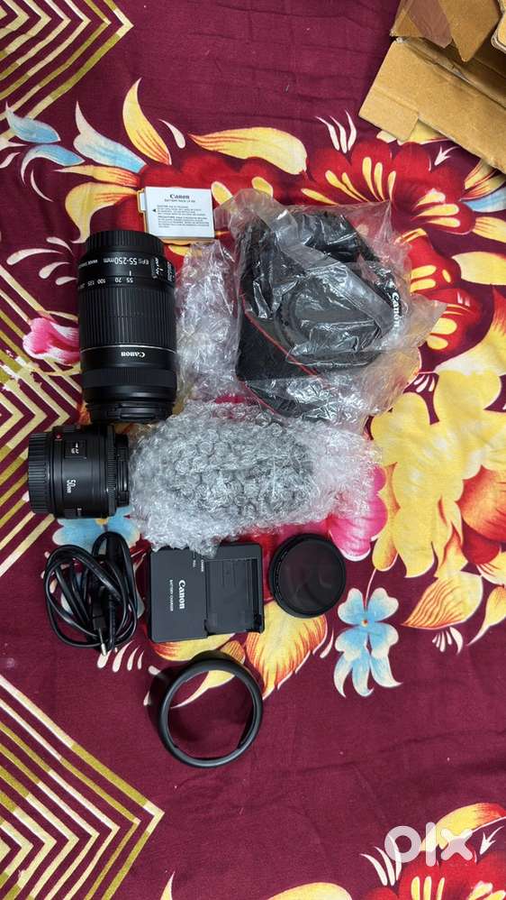 600d unused condition (3lenses)
