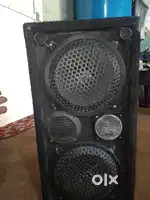2 Big size 10inch speaker  and 4inch ke 2 tuitars jhankar or Bass King