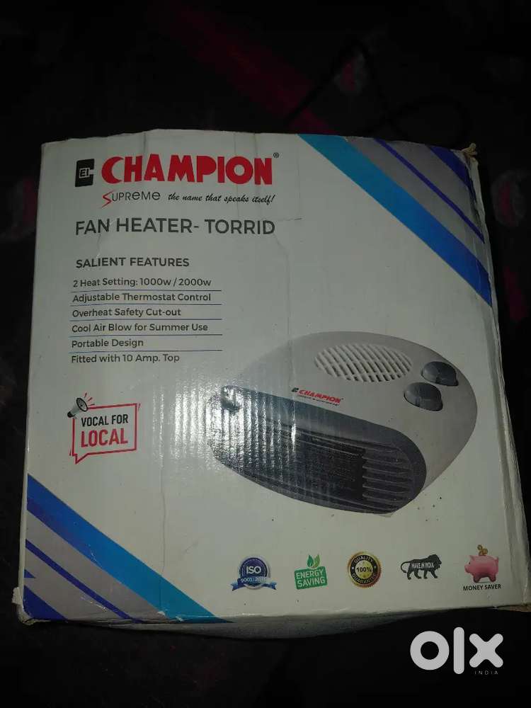 Champion fan heater Torrid