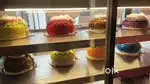 Cake display freezer