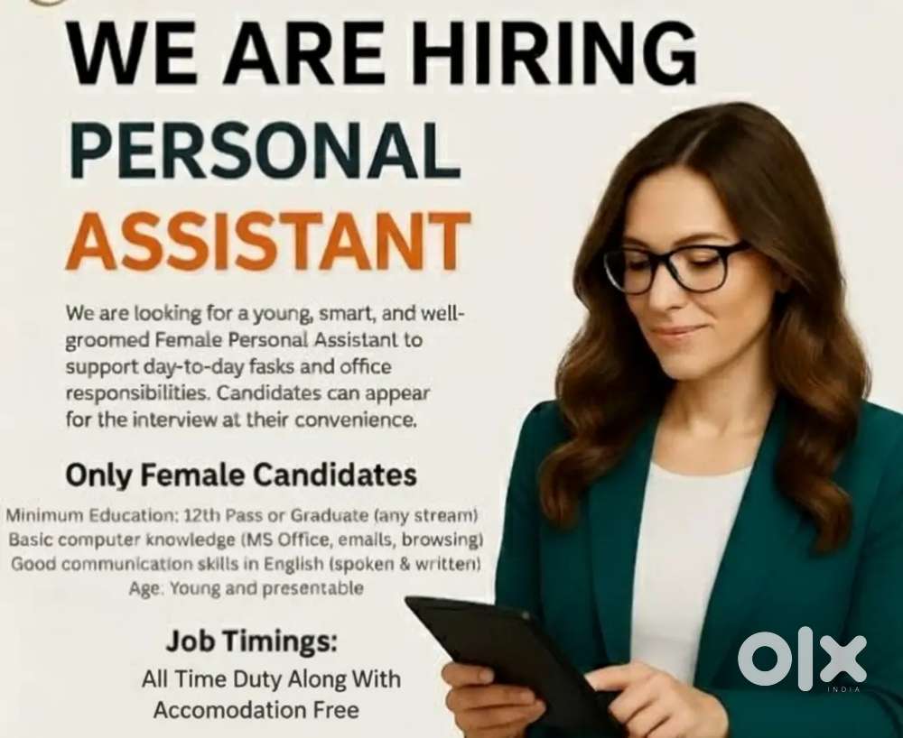 I need A Personal Assistant
