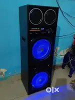 New Dj music system, dual 10inch subwoofer just 1yr old