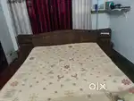 Wooden bed