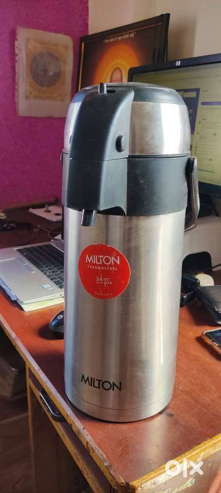 Milton Stainless Steel Tea Dispenser Thermos – 3000 ml (Almost New)