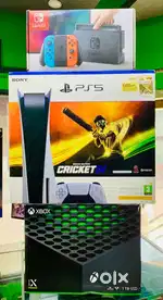 PS5 console with box PS4 available for swapping