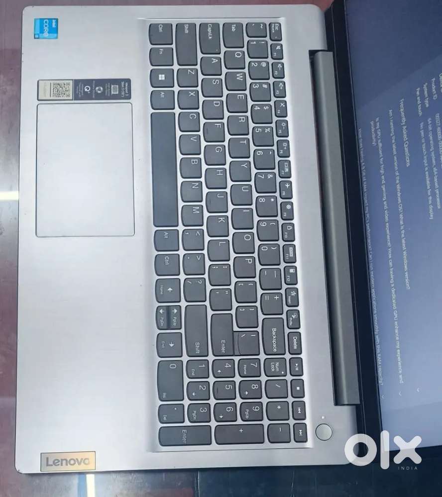 i3 11th Generation 
20 GB DDR4 RAM  500 GB SSD