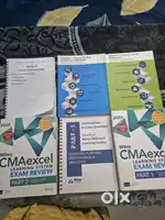 CMA Exam Books – Wiley CMAexcel + Miles CMA (Full Set) – For Sale