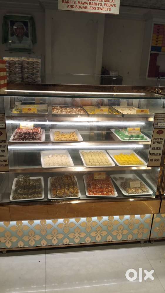Sweet Shop Mithai Counter for Sale in Best Condition