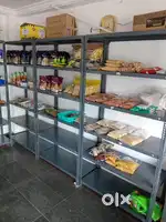 (7) Medium Gauge Iron Racks for shops - Just 2 months old