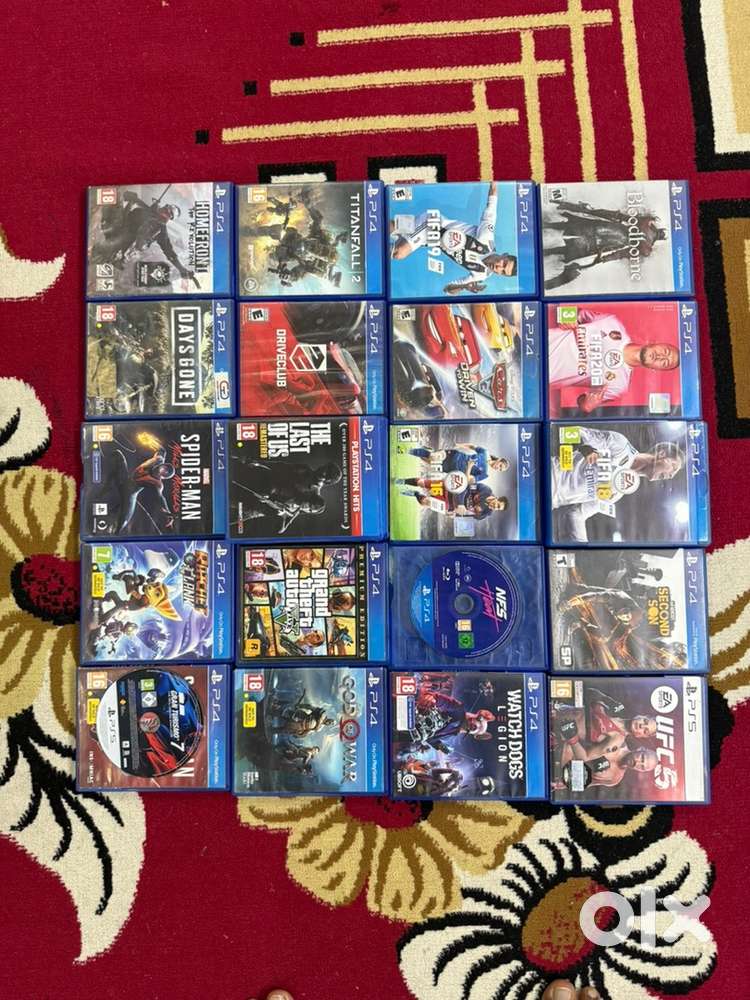 PS5/PS4 games for sale in mint condition intrested people ping me each