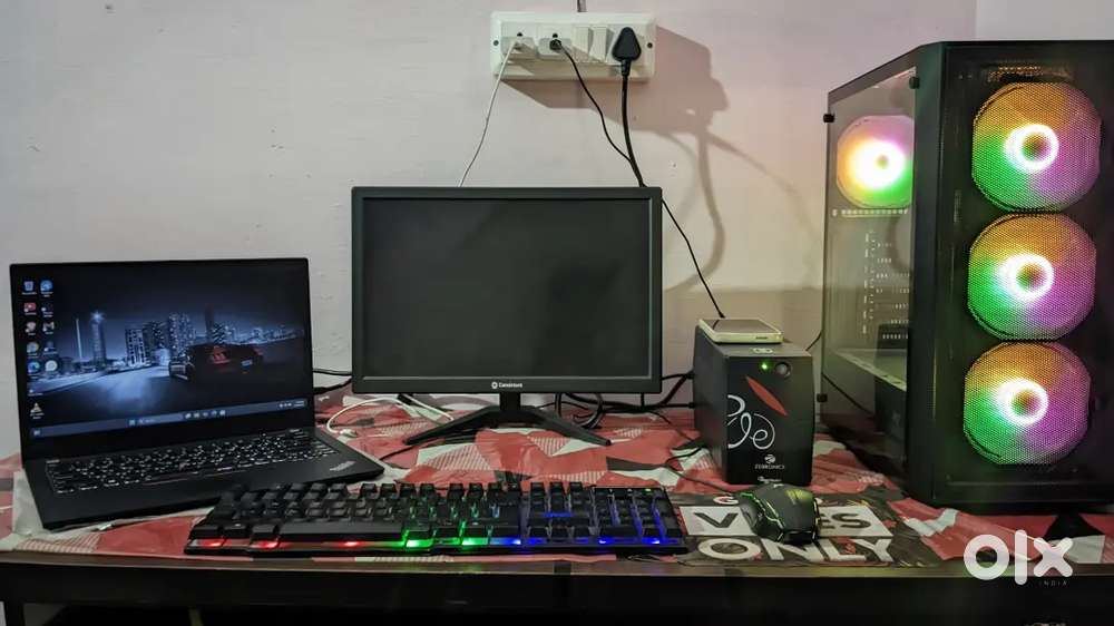 Gaming pc full setup