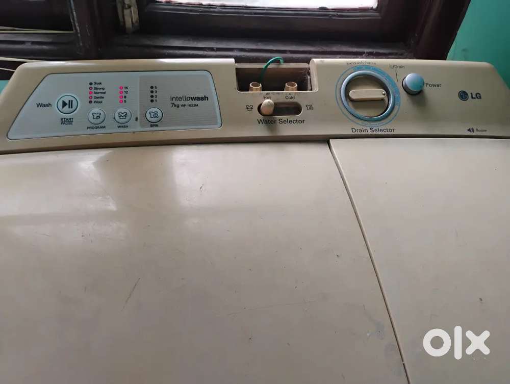 Lg washing machine 7.5 kg working