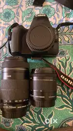 Canon 200D + 18-55mm + 55-250mm  Low Shutter Count