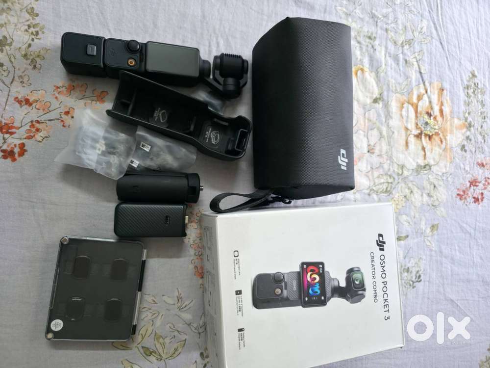 Dji Osmo Pocket 3 Creator Combo + Hard Case + Neewer CPL and ND Filter