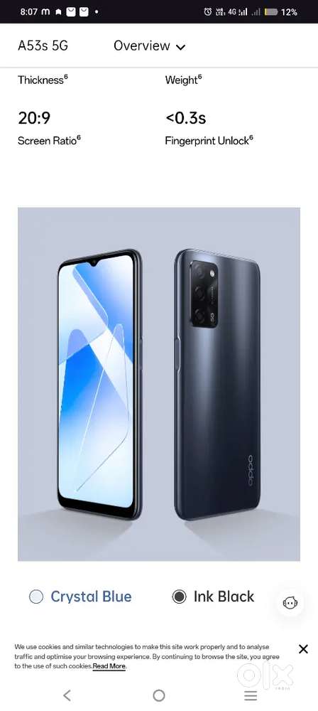 A53 s 5g new condition phone