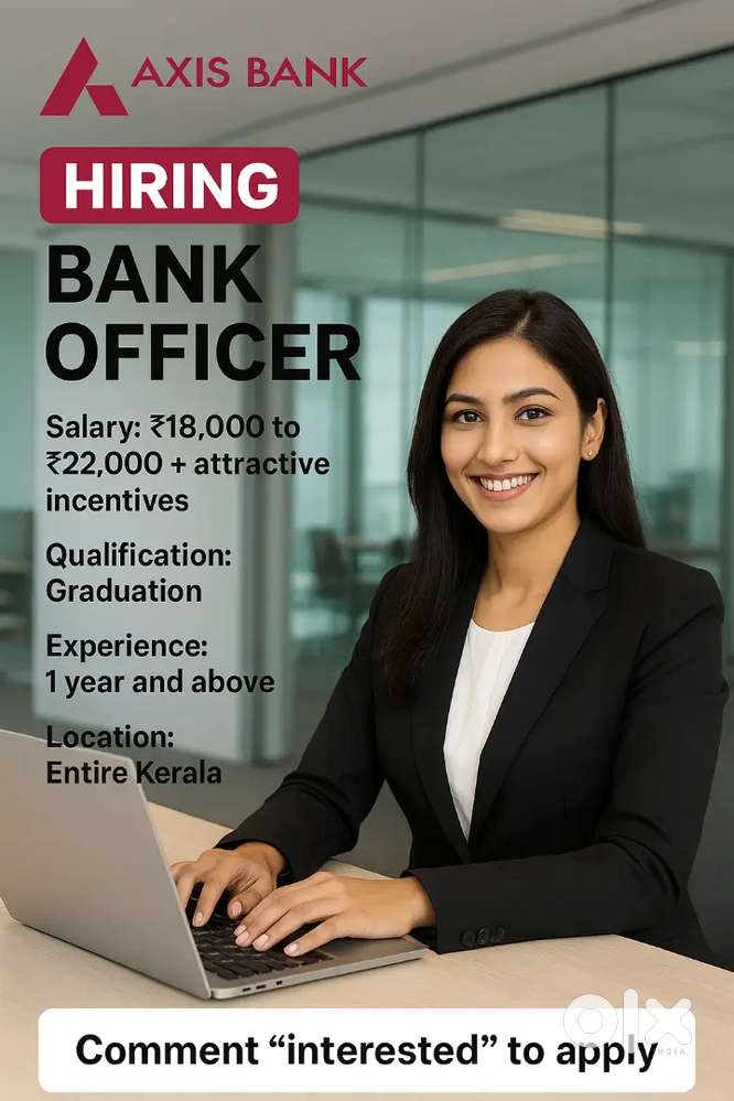 Bank officer in Axis Bank