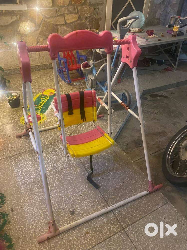 Kids home swing, garden swing, single seater swing for school, terrace