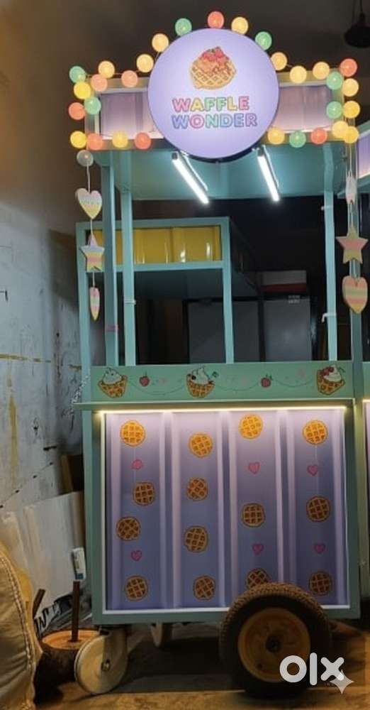 Waffles and pancakes chef