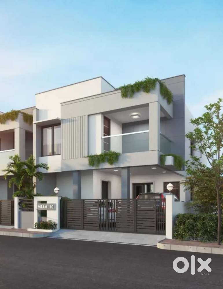 Near Main Road, With 2 Car Park - New 3BHK Villa Sale at Poonamallee