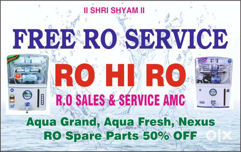 free RO Service and Repair installation RO filter Cheng