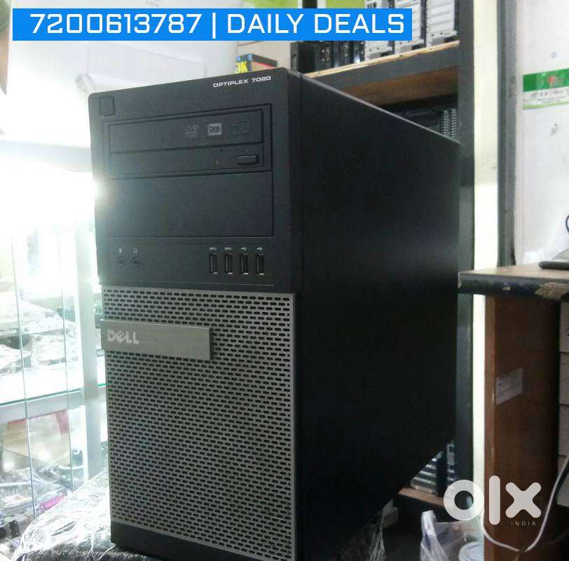 COMPUTER DESKTOP CPU  : DELL i5 2nd GEN  8gb ram   warranty 1 year