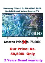 BrandNew Original Samsung 55inch QLED ( Q60D Model) Smart TV @25% OFF