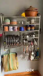 Kitchen dish rack wall mounted
