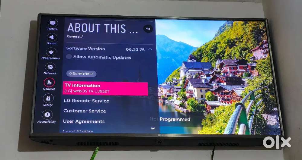 LG 43 inch 4k UHD TV