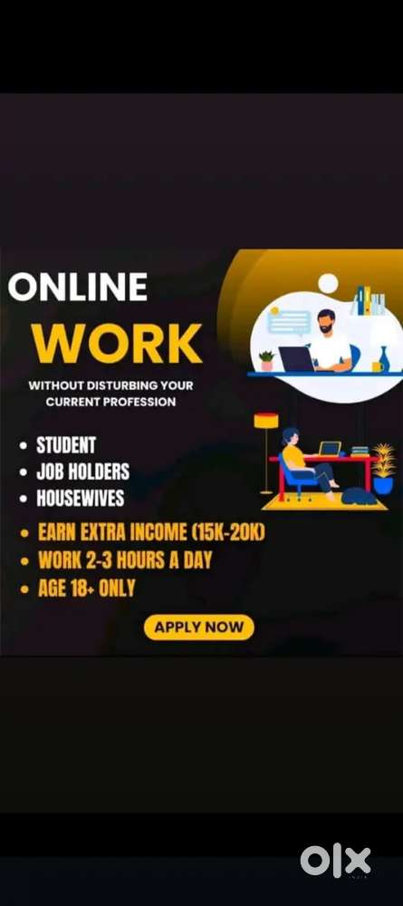 Online work from home